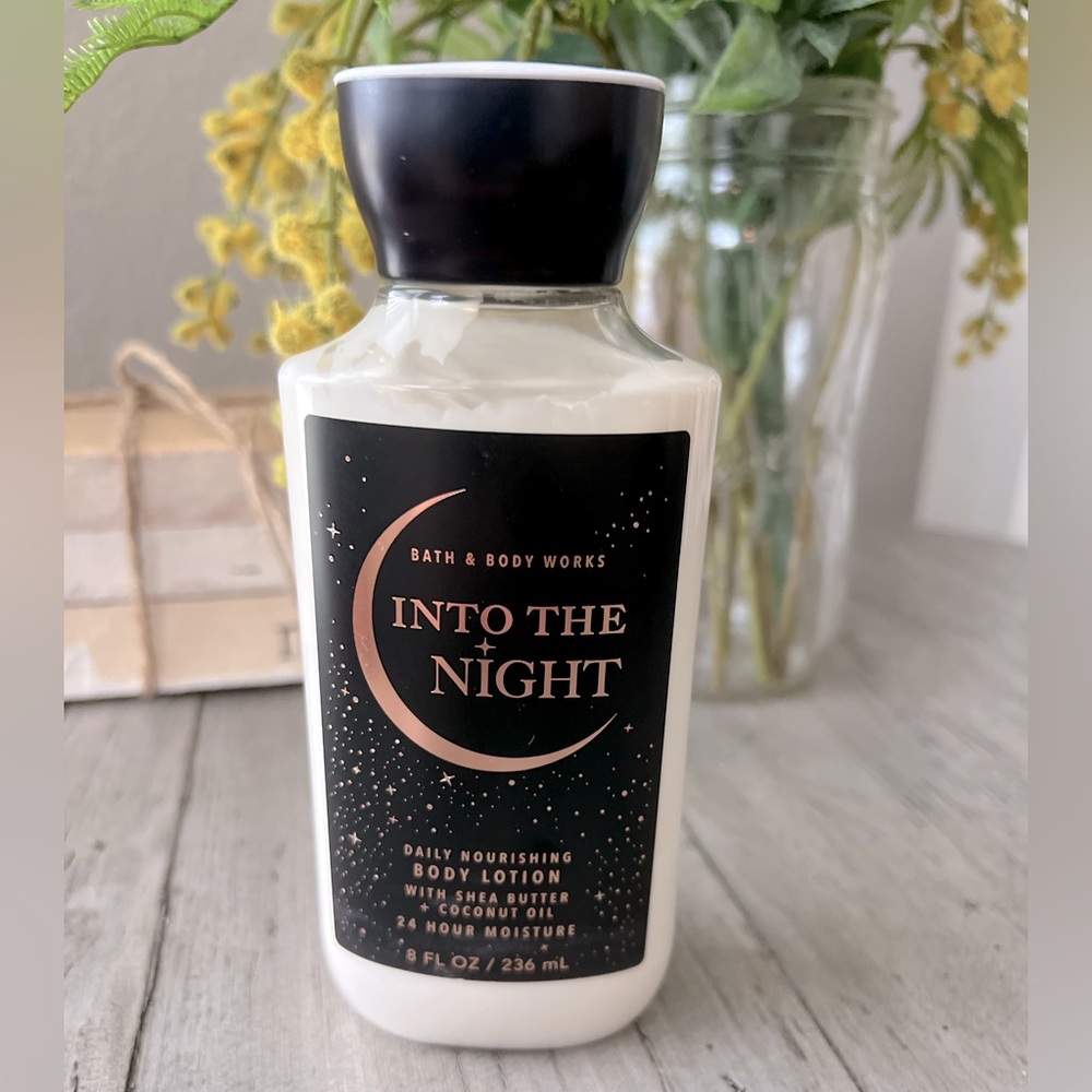 NWT- BATH & BODY WORKS “INTO THE NIGHT” BODY LOTION - STOCKING STUFFER
